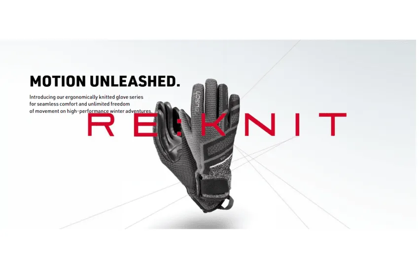 Ergonomisch gestrickte Handschuhe für hohe Bewegungsfreiheit