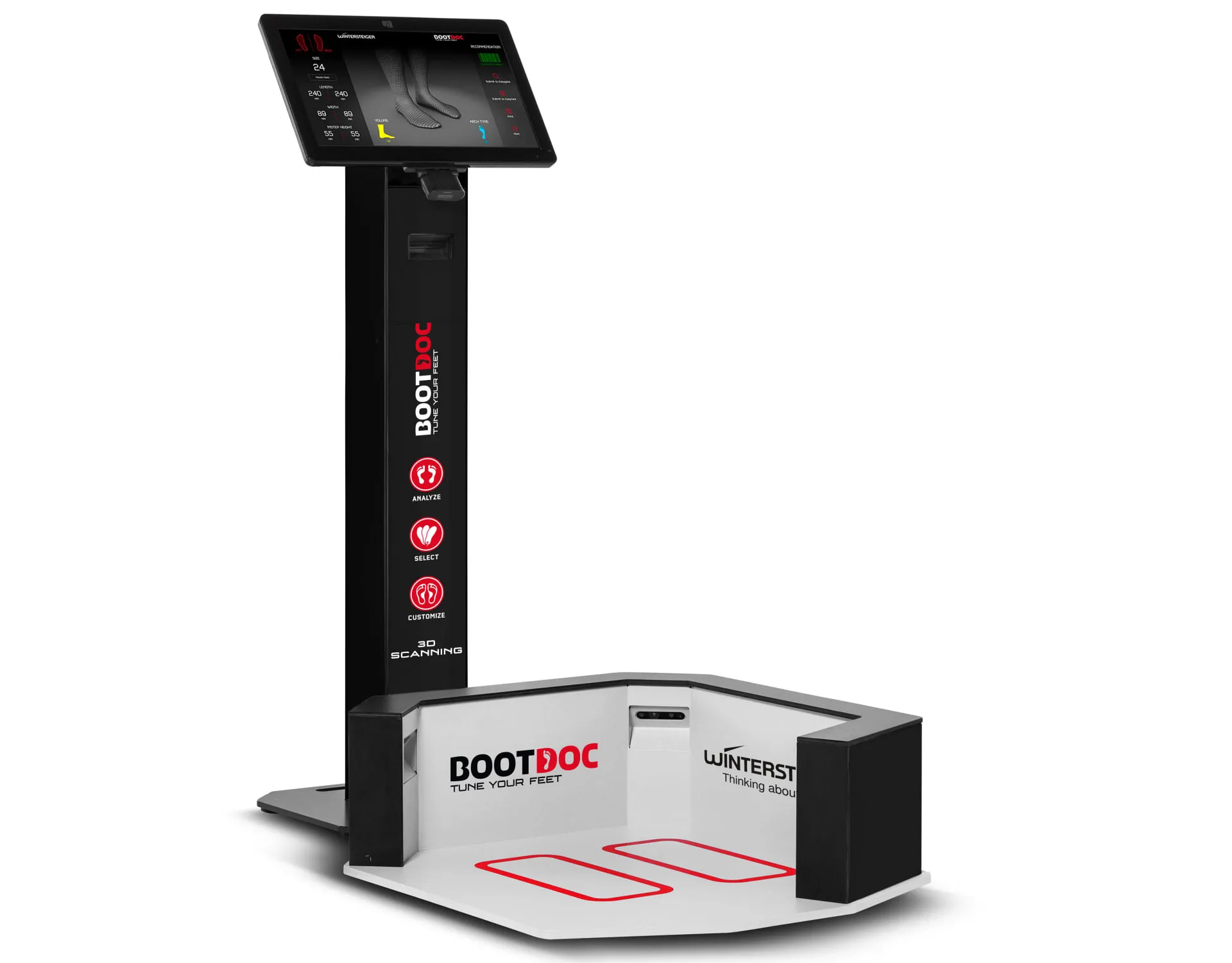 3D-Fußscan-Gerät von BootDoc